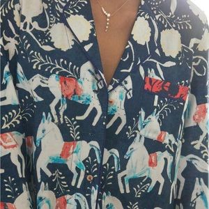 Cornelia O’Donovan for Anthro Sweet Dreams Flannel Top